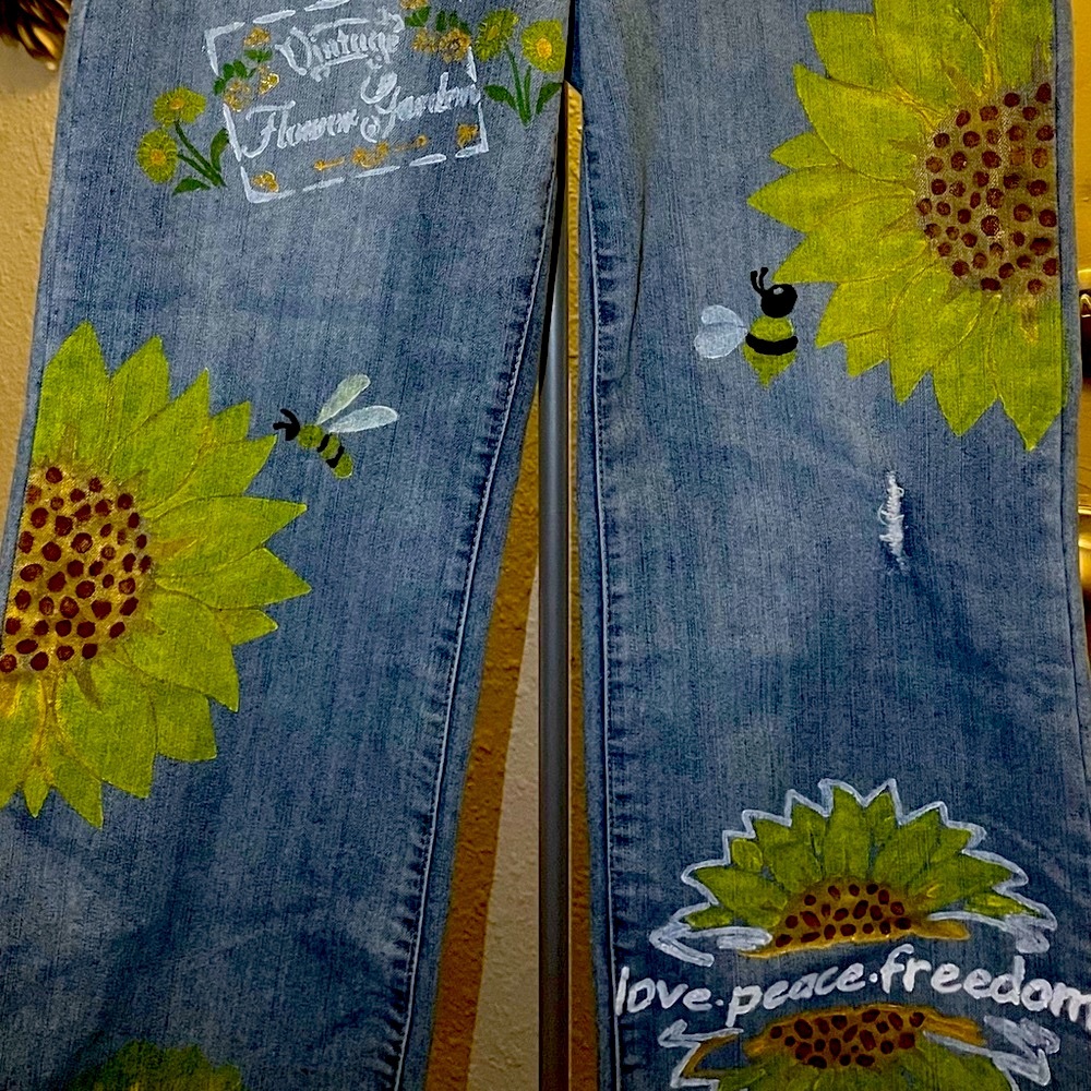 Ooak Rare flare pants